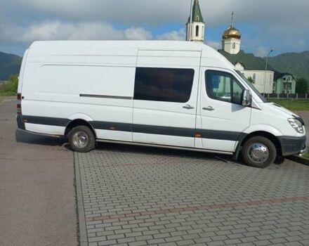 Белый Мерседес Sprinter, объемом двигателя 2.15 л и пробегом 510 тыс. км за 18000 $, фото 1 на Automoto.ua