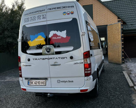 Белый Мерседес Sprinter, объемом двигателя 2.1 л и пробегом 320 тыс. км за 13200 $, фото 10 на Automoto.ua