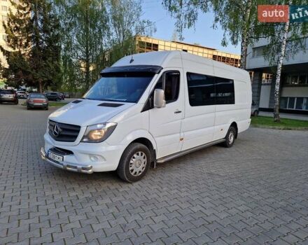 Белый Мерседес Sprinter, объемом двигателя 2.7 л и пробегом 950 тыс. км за 16399 $, фото 1 на Automoto.ua