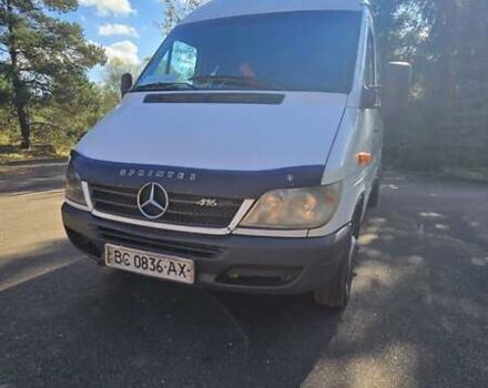 Белый Мерседес Sprinter, объемом двигателя 2.7 л и пробегом 500 тыс. км за 10799 $, фото 1 на Automoto.ua