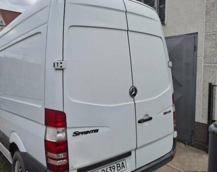 Белый Мерседес Sprinter, объемом двигателя 2.2 л и пробегом 289 тыс. км за 10500 $, фото 4 на Automoto.ua