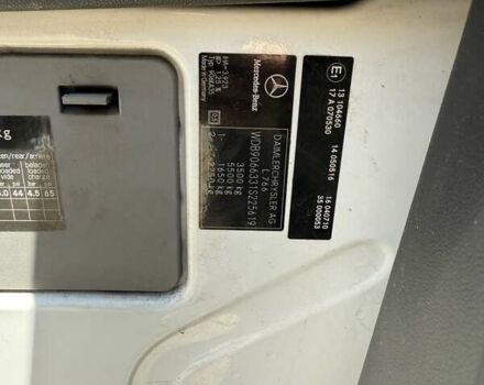 Белый Мерседес Sprinter, объемом двигателя 2.2 л и пробегом 240 тыс. км за 15000 $, фото 15 на Automoto.ua