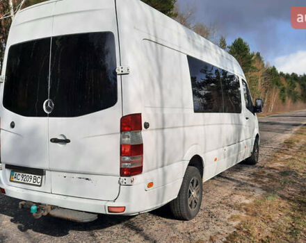 Мерседес Sprinter 2008 в Шацке на Automoto.ua Белый Мерседес Sprinter, объемом двигателя 2.15 л и пробегом 340 тыс. км за 11900 $, фото 3 на Automoto.ua