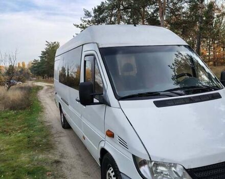 Белый Мерседес Sprinter, объемом двигателя 2.2 л и пробегом 460 тыс. км за 14000 $, фото 4 на Automoto.ua