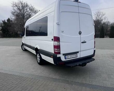 Белый Мерседес Sprinter, объемом двигателя 3 л и пробегом 230 тыс. км за 16500 $, фото 1 на Automoto.ua