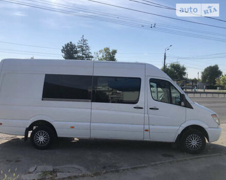 Белый Мерседес Sprinter, объемом двигателя 3 л и пробегом 630 тыс. км за 18500 $, фото 4 на Automoto.ua