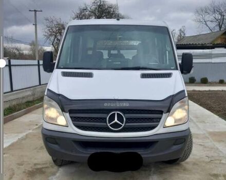 Белый Мерседес Sprinter, объемом двигателя 2.1 л и пробегом 368 тыс. км за 11500 $, фото 2 на Automoto.ua