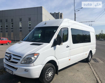 Белый Мерседес Sprinter, объемом двигателя 3 л и пробегом 630 тыс. км за 18500 $, фото 3 на Automoto.ua