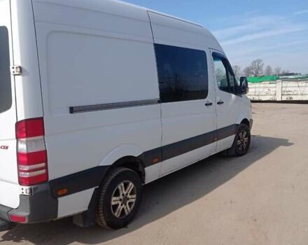 Белый Мерседес Sprinter, объемом двигателя 3 л и пробегом 550 тыс. км за 14000 $, фото 2 на Automoto.ua