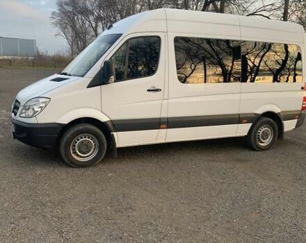 Белый Мерседес Sprinter, объемом двигателя 2.14 л и пробегом 440 тыс. км за 14400 $, фото 1 на Automoto.ua