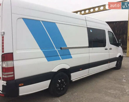Белый Мерседес Sprinter, объемом двигателя 3 л и пробегом 480 тыс. км за 19100 $, фото 4 на Automoto.ua