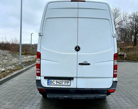 Белый Мерседес Sprinter, объемом двигателя 2.1 л и пробегом 412 тыс. км за 12500 $, фото 4 на Automoto.ua