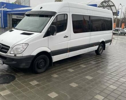 Белый Мерседес Sprinter, объемом двигателя 2.87 л и пробегом 230 тыс. км за 14800 $, фото 2 на Automoto.ua