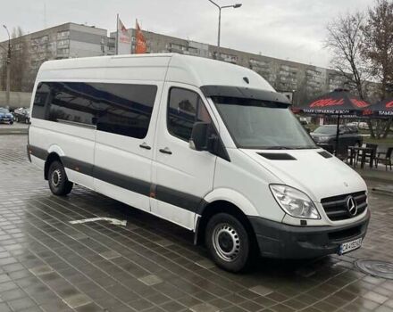 Белый Мерседес Sprinter, объемом двигателя 2.87 л и пробегом 230 тыс. км за 14800 $, фото 1 на Automoto.ua