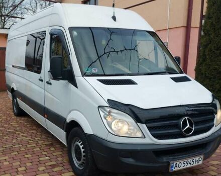 Белый Мерседес Sprinter, объемом двигателя 2.1 л и пробегом 295 тыс. км за 16800 $, фото 1 на Automoto.ua