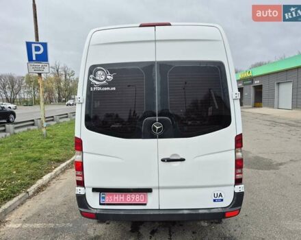 Белый Мерседес Sprinter, объемом двигателя 2.9 л и пробегом 320 тыс. км за 13700 $, фото 5 на Automoto.ua
