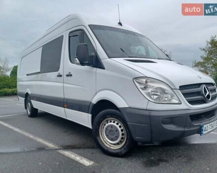 Белый Мерседес Sprinter, объемом двигателя 2.2 л и пробегом 330 тыс. км за 23000 $, фото 14 на Automoto.ua