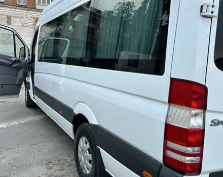Белый Мерседес Sprinter, объемом двигателя 2.14 л и пробегом 185 тыс. км за 26500 $, фото 6 на Automoto.ua