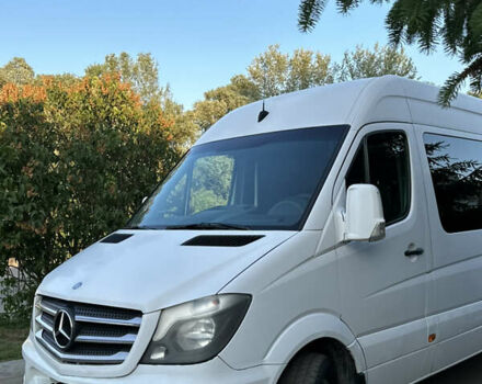Белый Мерседес Sprinter, объемом двигателя 2.14 л и пробегом 665 тыс. км за 25000 $, фото 1 на Automoto.ua