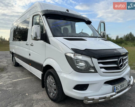 Белый Мерседес Sprinter, объемом двигателя 2.2 л и пробегом 365 тыс. км за 23500 $, фото 5 на Automoto.ua