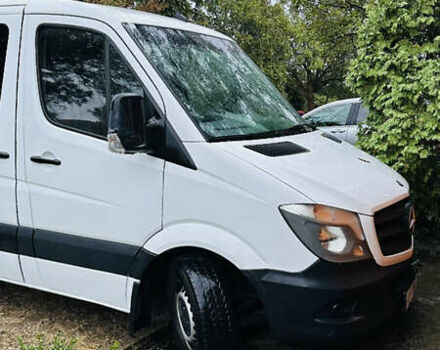 Белый Мерседес Sprinter, объемом двигателя 2.1 л и пробегом 320 тыс. км за 13500 $, фото 1 на Automoto.ua