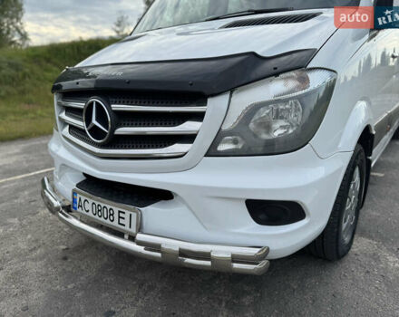 Белый Мерседес Sprinter, объемом двигателя 2.2 л и пробегом 365 тыс. км за 23500 $, фото 12 на Automoto.ua