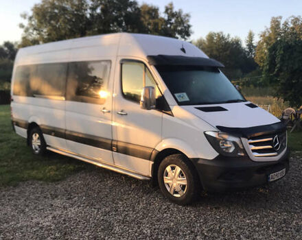 Белый Мерседес Sprinter, объемом двигателя 2.87 л и пробегом 650 тыс. км за 19000 $, фото 1 на Automoto.ua