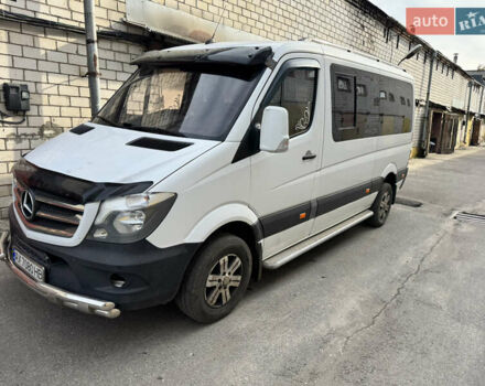 Белый Мерседес Sprinter, объемом двигателя 2.14 л и пробегом 380 тыс. км за 18500 $, фото 1 на Automoto.ua