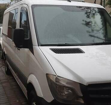 Белый Мерседес Sprinter, объемом двигателя 2.1 л и пробегом 195 тыс. км за 22000 $, фото 9 на Automoto.ua