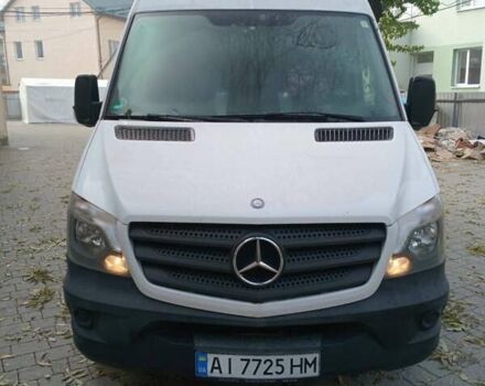 Белый Мерседес Sprinter, объемом двигателя 2.2 л и пробегом 230 тыс. км за 18950 $, фото 1 на Automoto.ua