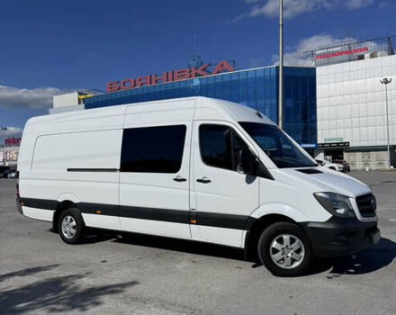 Белый Мерседес Sprinter, объемом двигателя 3 л и пробегом 315 тыс. км за 44000 $, фото 4 на Automoto.ua