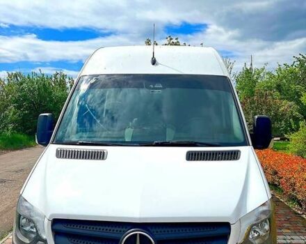 Белый Мерседес Sprinter, объемом двигателя 3 л и пробегом 321 тыс. км за 32500 $, фото 9 на Automoto.ua