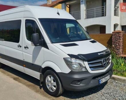 Белый Мерседес Sprinter, объемом двигателя 2.2 л и пробегом 345 тыс. км за 32999 $, фото 10 на Automoto.ua
