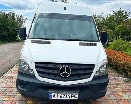 Белый Мерседес Sprinter, объемом двигателя 3 л и пробегом 321 тыс. км за 32500 $, фото 1 на Automoto.ua