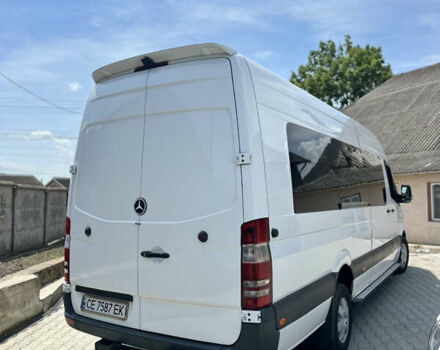 Белый Мерседес Sprinter, объемом двигателя 2.2 л и пробегом 590 тыс. км за 22950 $, фото 4 на Automoto.ua