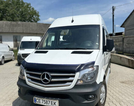 Белый Мерседес Sprinter, объемом двигателя 2.2 л и пробегом 590 тыс. км за 22950 $, фото 1 на Automoto.ua