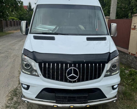 Белый Мерседес Sprinter, объемом двигателя 3 л и пробегом 80 тыс. км за 30000 $, фото 2 на Automoto.ua