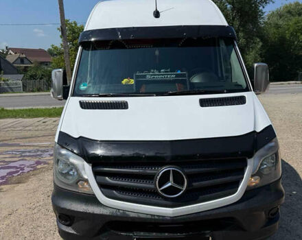 Белый Мерседес Sprinter, объемом двигателя 3 л и пробегом 200 тыс. км за 40000 $, фото 2 на Automoto.ua