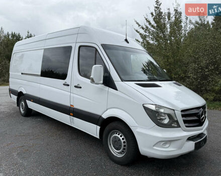 Белый Мерседес Sprinter, объемом двигателя 3 л и пробегом 227 тыс. км за 32900 $, фото 1 на Automoto.ua