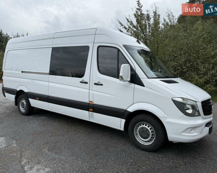 Белый Мерседес Sprinter, объемом двигателя 3 л и пробегом 227 тыс. км за 32900 $, фото 3 на Automoto.ua