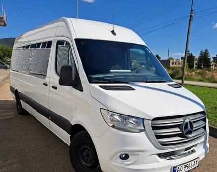 Белый Мерседес Sprinter, объемом двигателя 2.2 л и пробегом 354 тыс. км за 34343 $, фото 9 на Automoto.ua