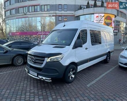 Белый Мерседес Sprinter, объемом двигателя 3 л и пробегом 509 тыс. км за 41500 $, фото 13 на Automoto.ua