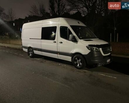 Белый Мерседес Sprinter, объемом двигателя 3 л и пробегом 509 тыс. км за 41500 $, фото 14 на Automoto.ua