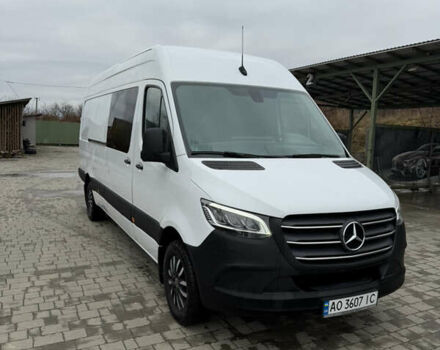 Белый Мерседес Sprinter, объемом двигателя 2.14 л и пробегом 350 тыс. км за 35900 $, фото 1 на Automoto.ua