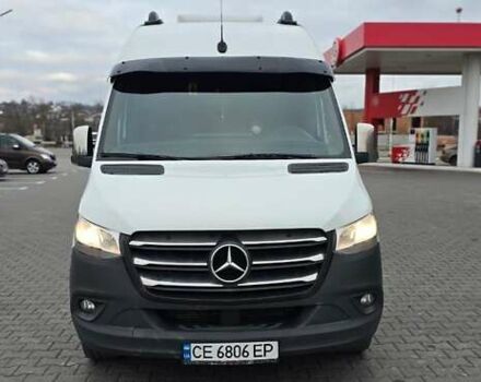 Белый Мерседес Sprinter, объемом двигателя 2.2 л и пробегом 600 тыс. км за 33000 $, фото 3 на Automoto.ua
