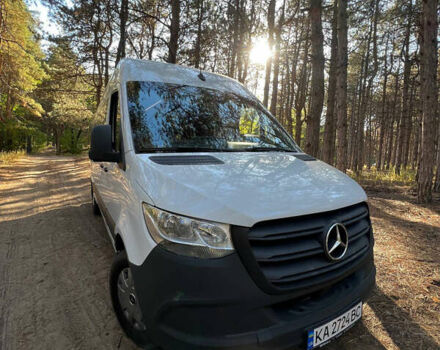 Белый Мерседес Sprinter, объемом двигателя 2.2 л и пробегом 115 тыс. км за 39990 $, фото 3 на Automoto.ua