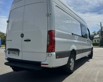 Белый Мерседес Sprinter, объемом двигателя 3 л и пробегом 491 тыс. км за 39999 $, фото 9 на Automoto.ua