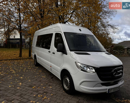 Белый Мерседес Sprinter, объемом двигателя 2.2 л и пробегом 347 тыс. км за 32800 $, фото 7 на Automoto.ua