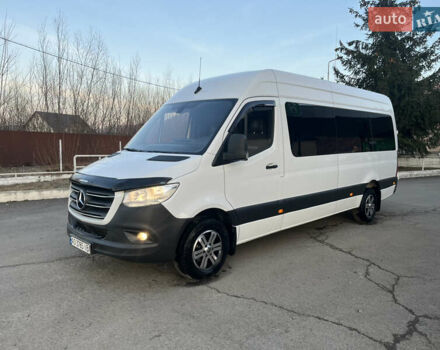 Белый Мерседес Sprinter, объемом двигателя 3 л и пробегом 200 тыс. км за 43888 $, фото 5 на Automoto.ua