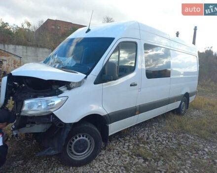 Білий Мерседес Sprinter, об'ємом двигуна 3 л та пробігом 190 тис. км за 19500 $, фото 20 на Automoto.ua